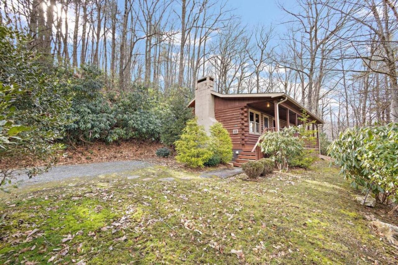 Log Cabin On Peaceful River Blowing Rock Bagian luar foto